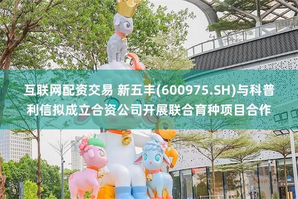 互联网配资交易 新五丰(600975.SH)与科普利信拟成立合资公司开展联合育种项目合作