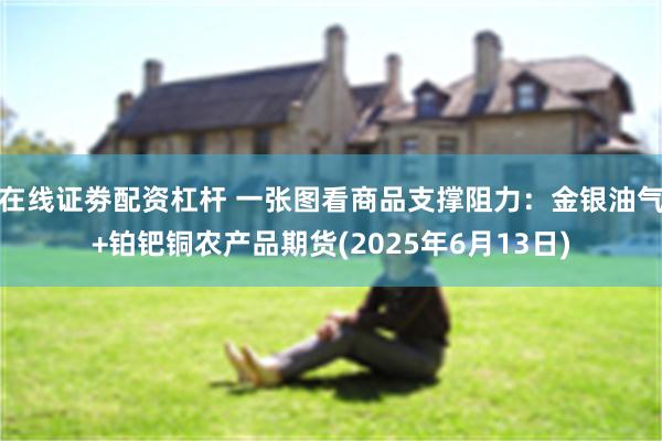 在线证劵配资杠杆 一张图看商品支撑阻力：金银油气+铂钯铜农产品期货(2025年6月13日)